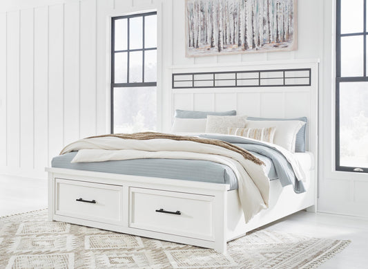 Ashbryn Panel Storage Bed Queen
