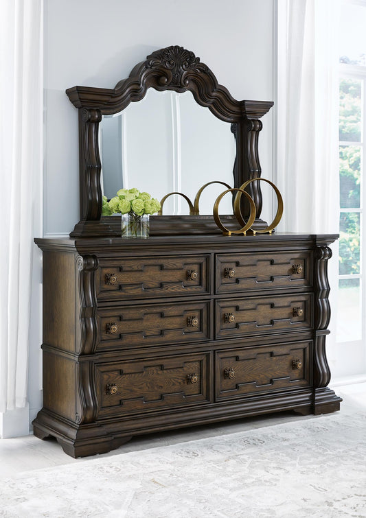 Maylee Dresser and Mirror - alternate view