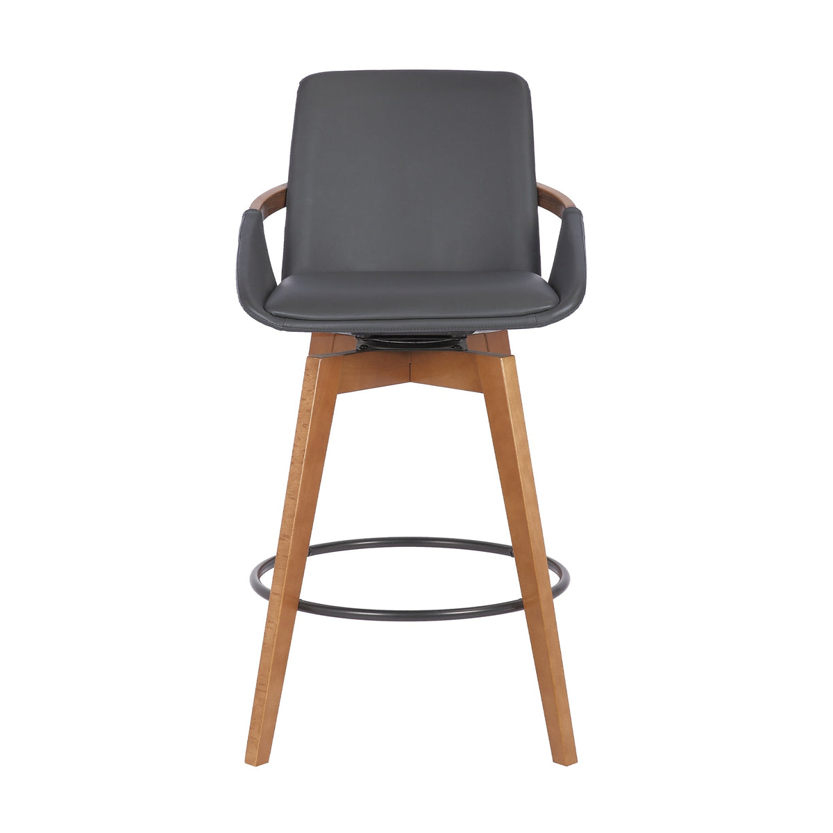 Baylor 26" Swivel Bar Stool Gray