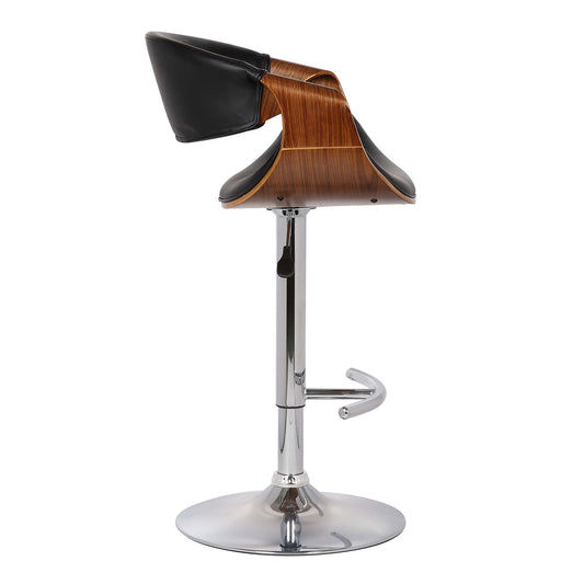 Butterfly Adjustable Height Swivel Bar Stool - alternate view