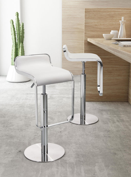 Equino Barstool White - alternate view