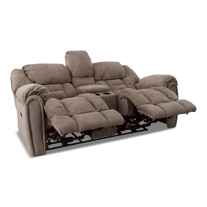 Solana Power Reclining Console Loveseat