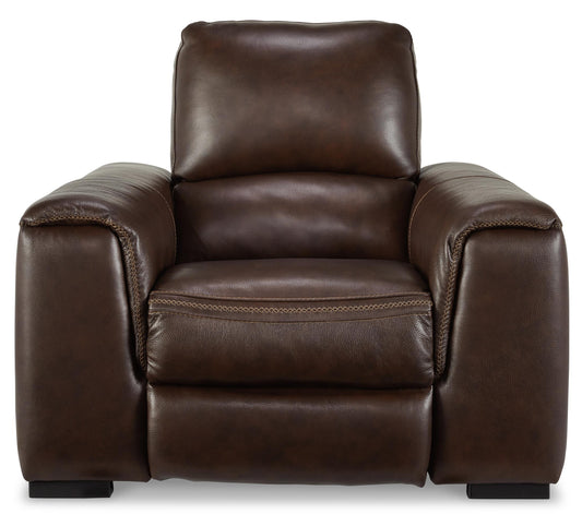Alessandro Power Recliner Walnut