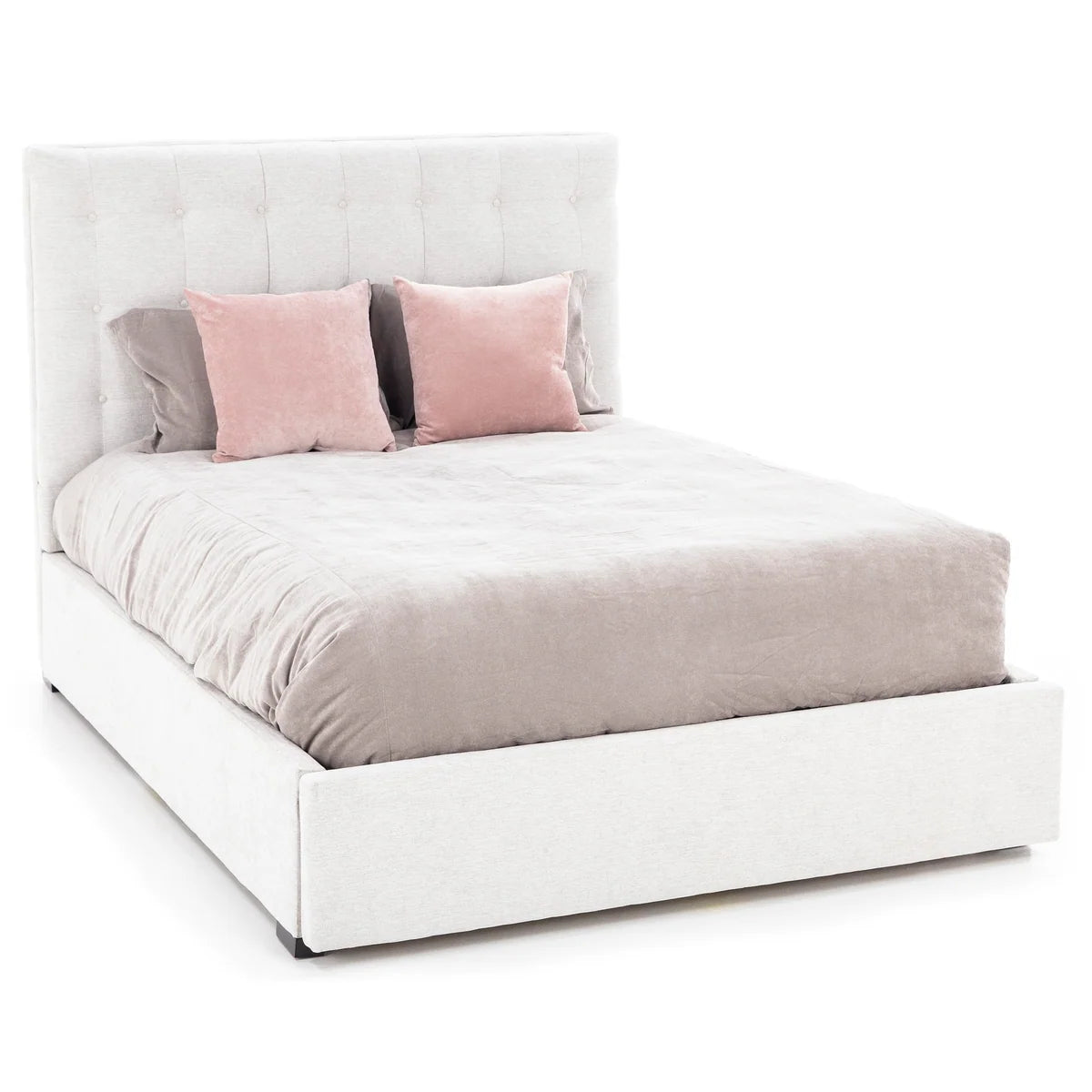Abby Queen Upholstered Storage Bed