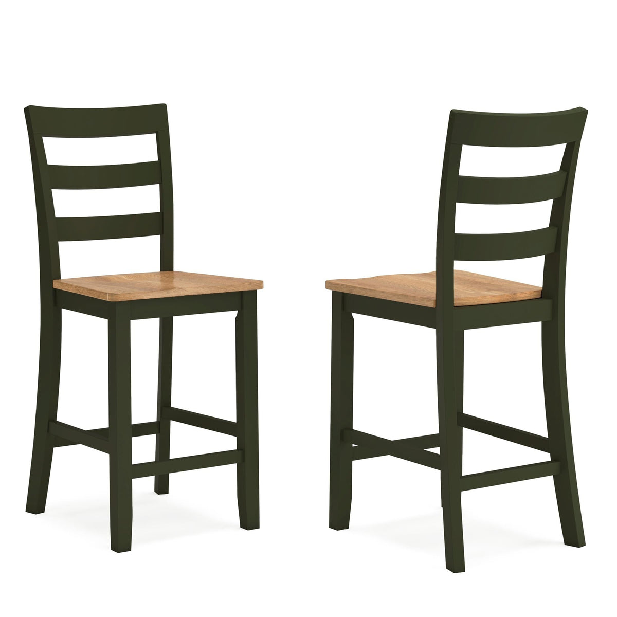 Gesthaven Counter Height Barstool (Set of 2) Green