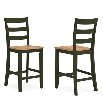 Gesthaven Counter Height Barstool (Set of 2) Green