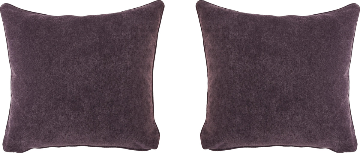 Vivienne Featherblend Pillows (Set of 2) Aubergine