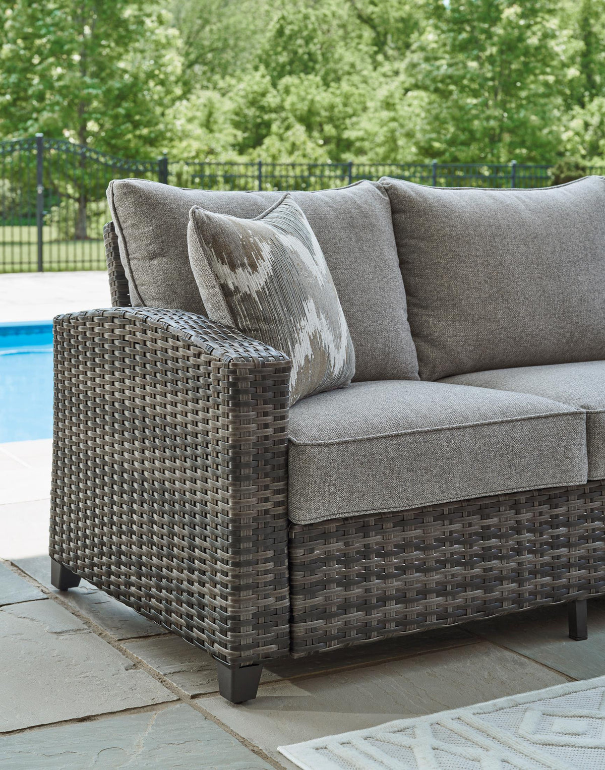 Ashley Oasis Court 4-Piece Outdoor Set