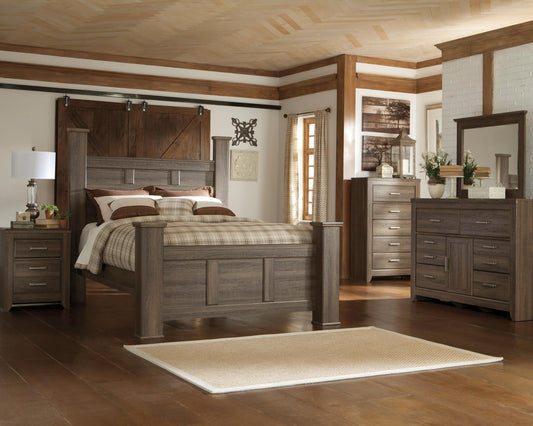 Juararo Queen Poster Bed - alternate view