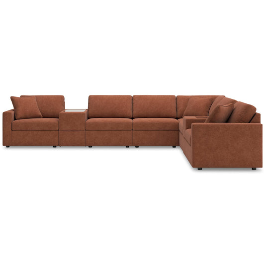 Modmax 8-Piece Sectional with Double Console - alternate view