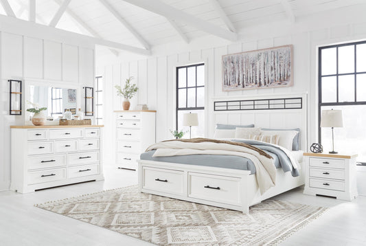 Ashbryn Panel Storage Bed - alternate view