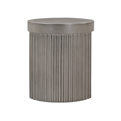 Wave Round Indoor/Outdoor End Table Stool