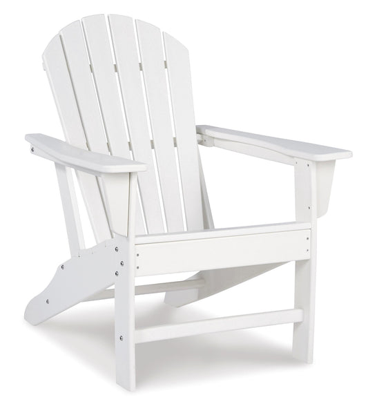 Ashley Sundown Treasure Outdoor Patio Adirondack Chair & Square End Table - alternate view