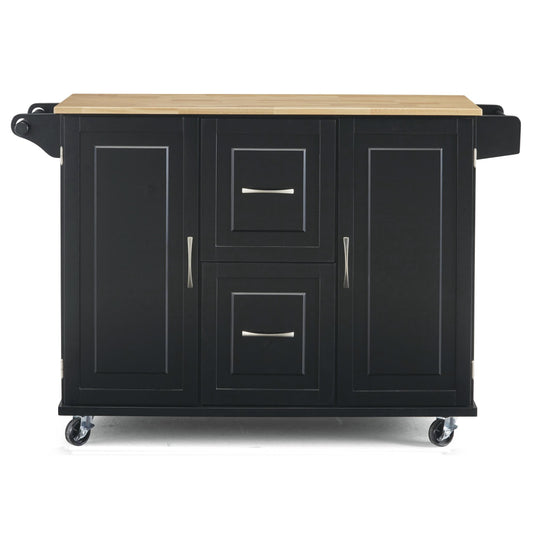 Dolly Madison 2 Drawer Kitchen Cart