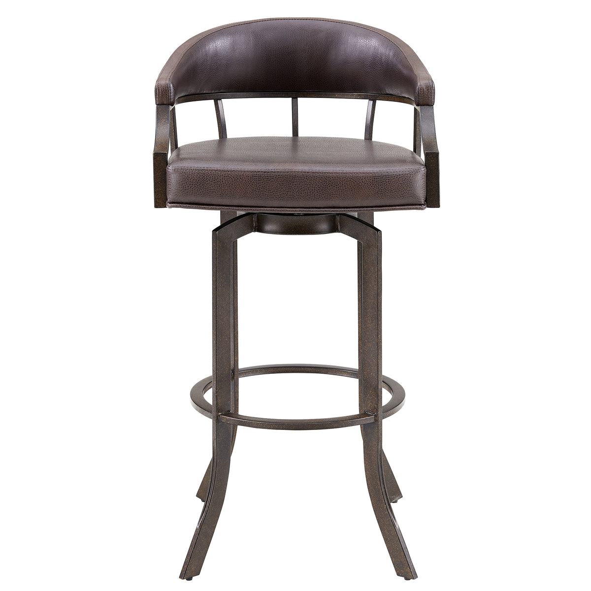 Pharaoh Swivel 26" Bar Stool Auburn