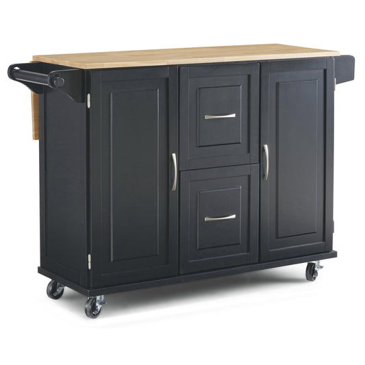 Dolly Madison 2 Drawer Kitchen Cart - alternate view