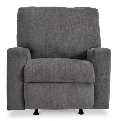 Rannis Rocker Recliner Pewter