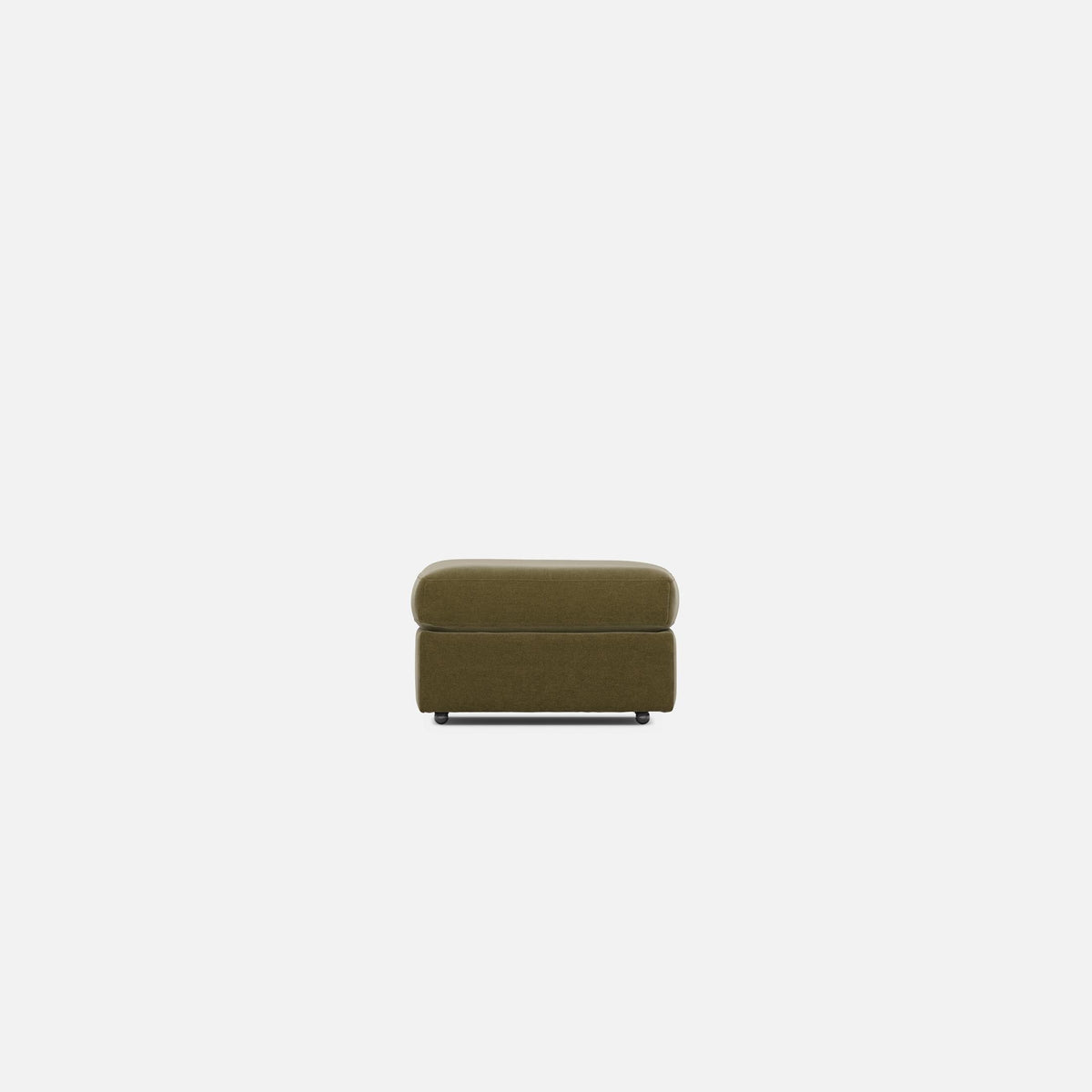 Modular One Bumper Ottoman Moss