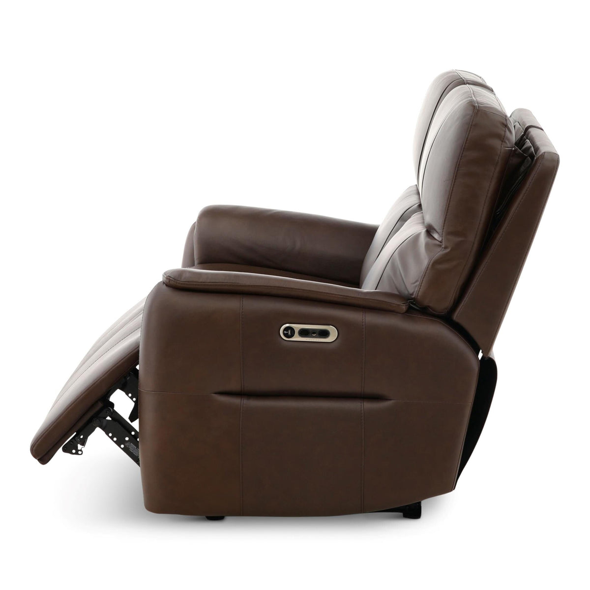 Flexsteel Walker Leather Power Reclining Loveseat