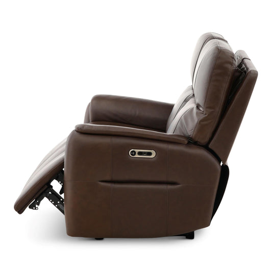 Flexsteel Walker Leather Power Reclining Loveseat - alternate view