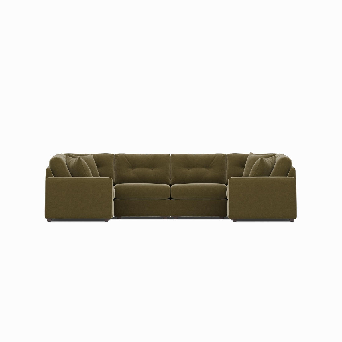 Modular One 6-Piece Sectional Moss