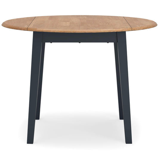Ashley Gesthaven Drop Leaf 26"-42" Extendable Dining Table Blue