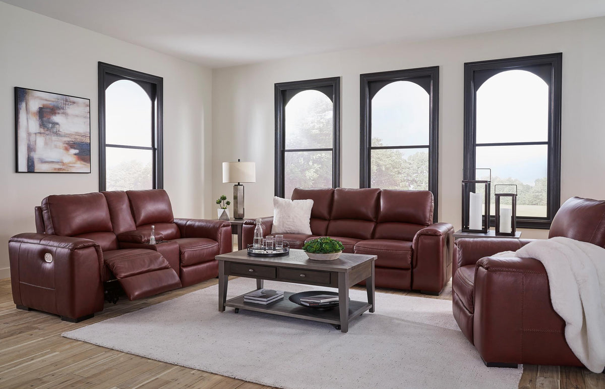 Alessandro Power Reclining Console Loveseat