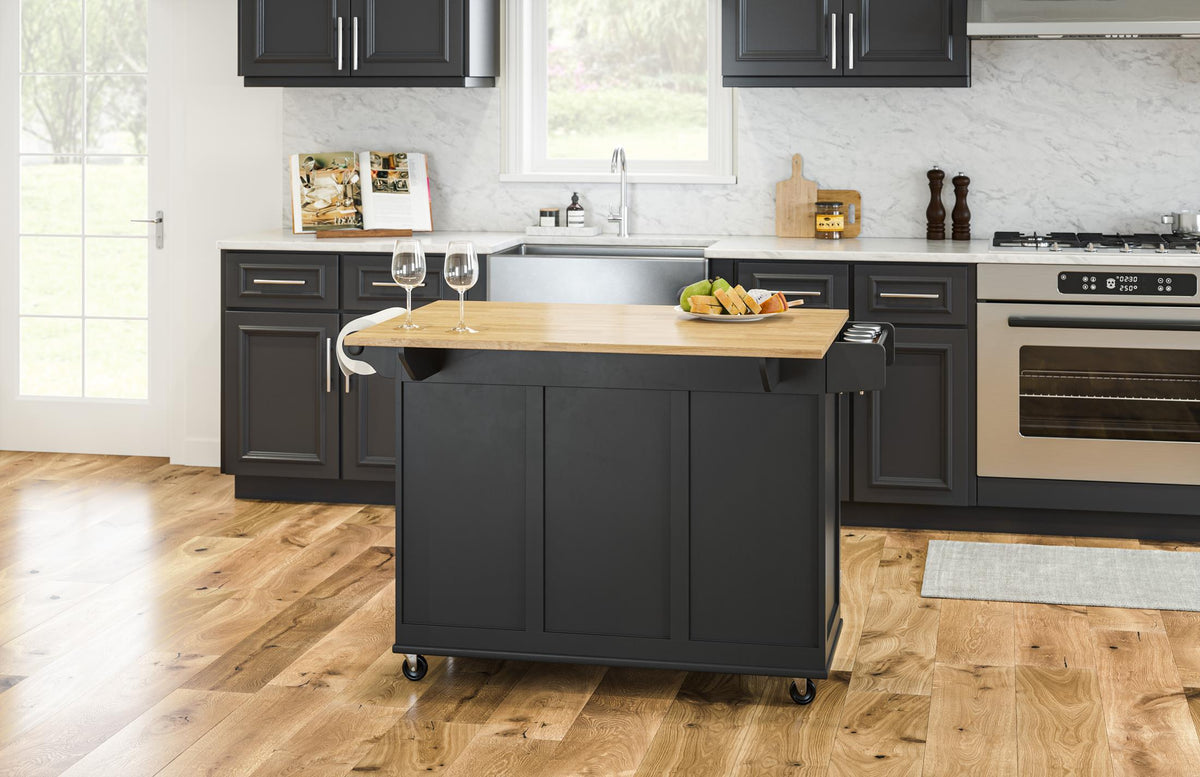 Dolly Madison 3 Drawer Kitchen Cart