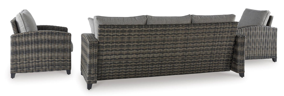 Ashley Oasis Court 4-Piece Outdoor Set