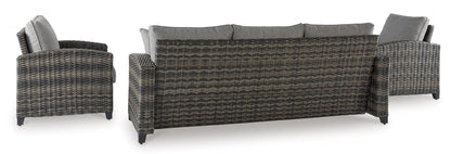 Ashley Oasis Court 4-Piece Outdoor Set