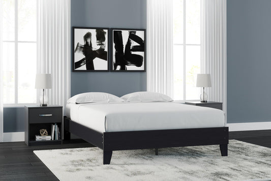 Finch Queen Platform Bed - alternate view
