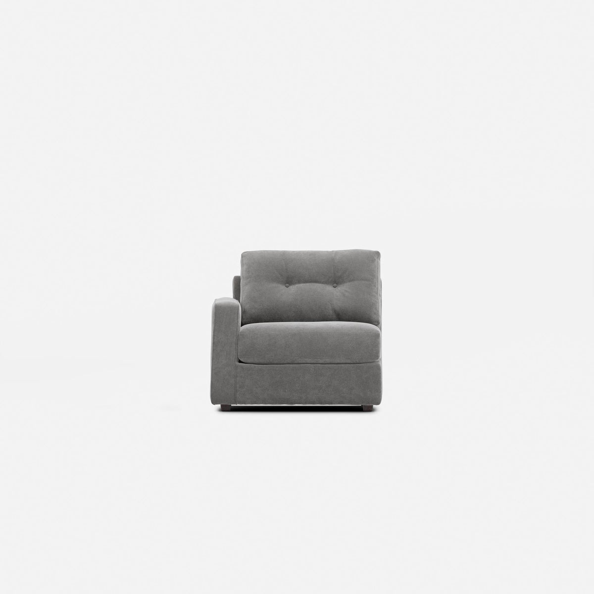 Modular One Chair Granite Left-Facing