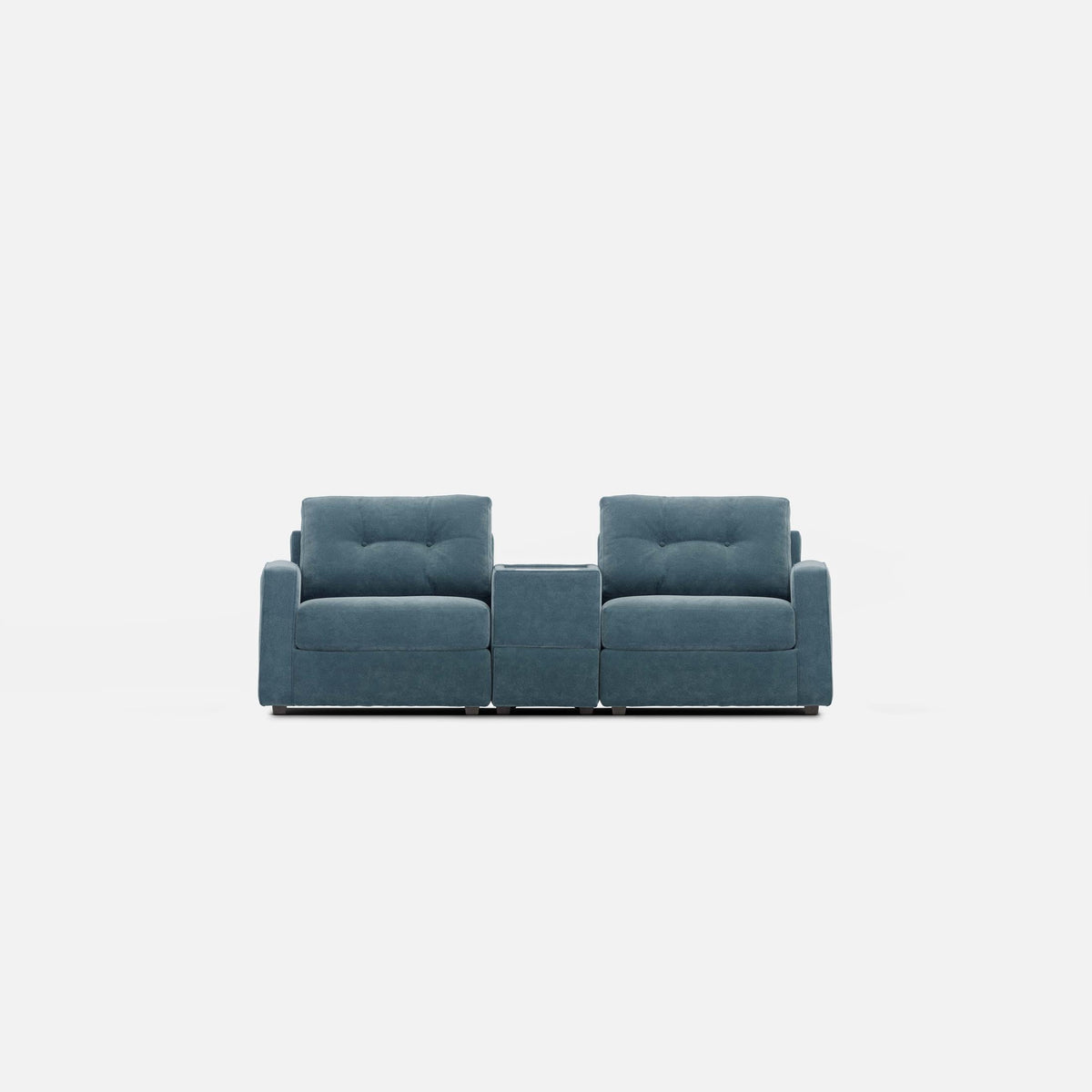 Modular One 3-Piece Console Loveseat Teal