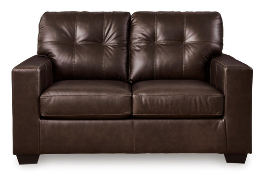 Santorine Loveseat Dark Brown