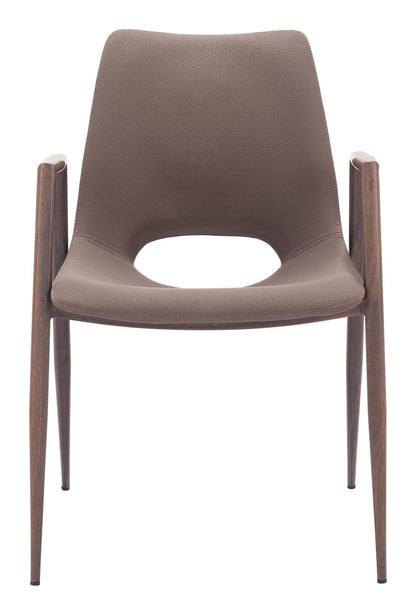 Desi Dining Chair (Set of 2) Brown