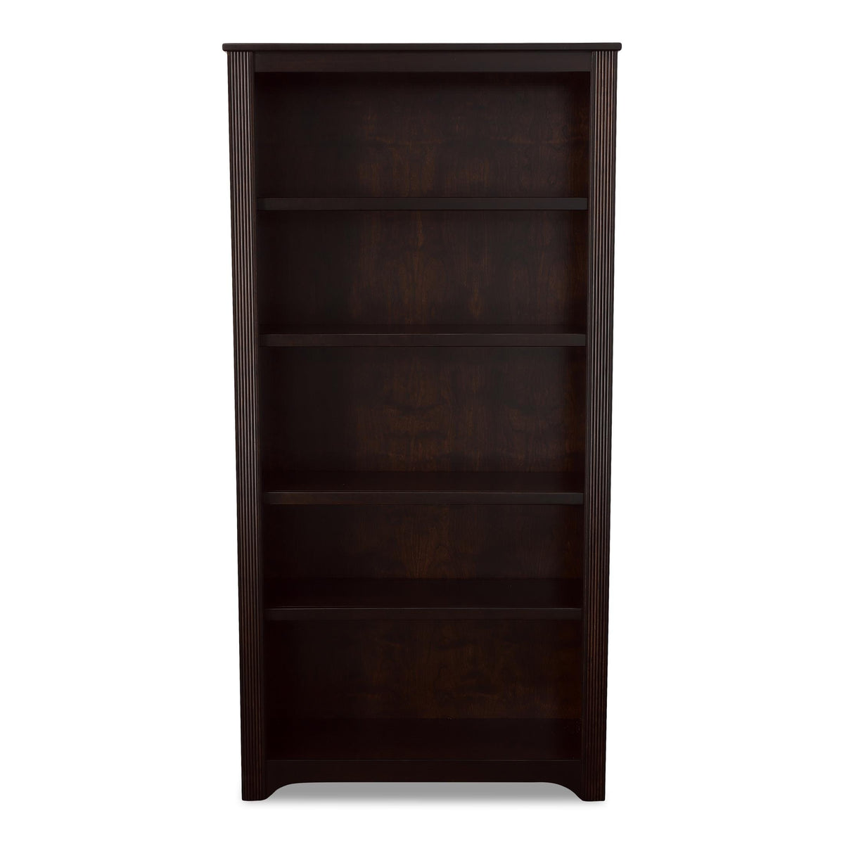 Woodstock 72" Bookcase Dark Brown