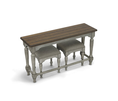 Flexsteel Farmhouse 3-Piece Console