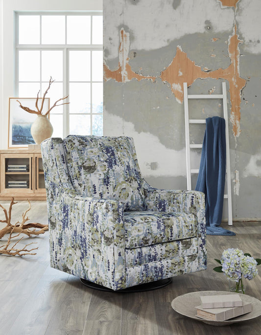 Dustinford Swivel Glider Accent Chair - alternate view