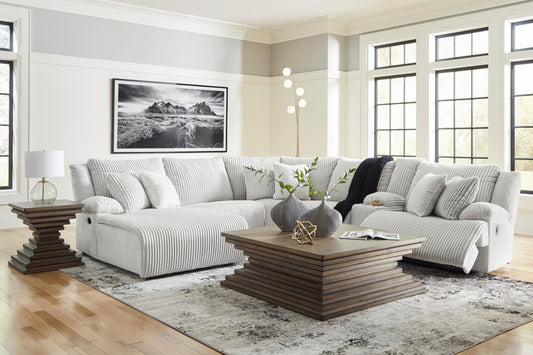 Top Tier Left-Facing 6-Piece Reclining Sectional with Chaise - alternate view