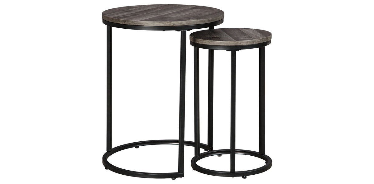 Briarsboro Accent Table Set Gray