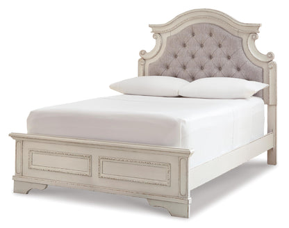 Realyn Upholstered Panel Bed Full Double
