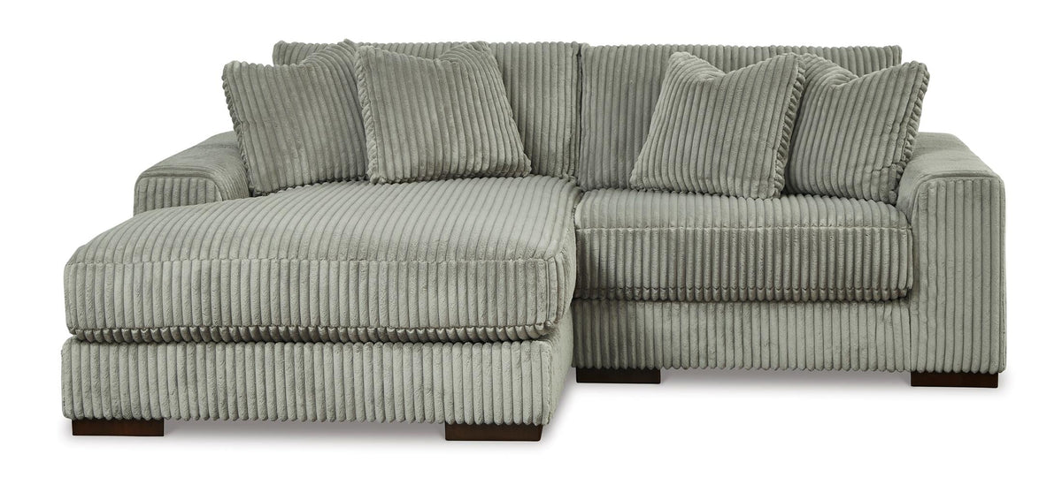 Lindyn 2-Piece Fog Sectional with Chaise Left-Facing