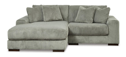 Lindyn 2-Piece Fog Sectional with Chaise Left-Facing