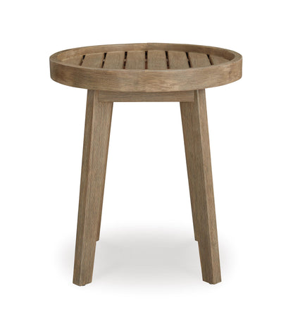 Ashley Bradstreet Bay Outdoor Patio Round End Table