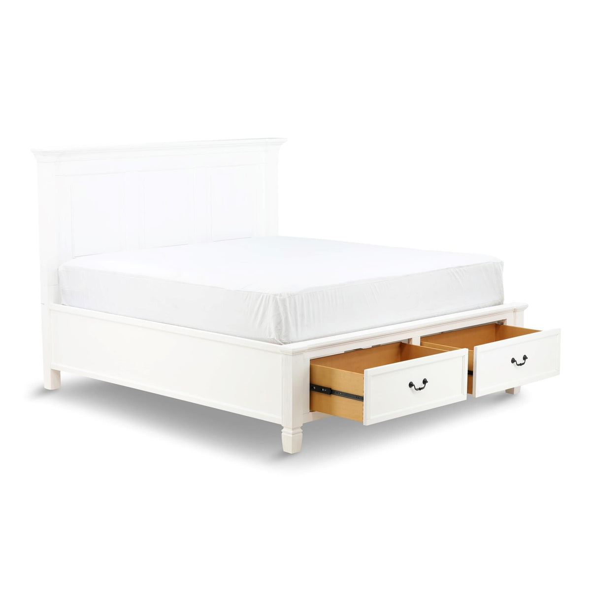 Orchard Storage Bed White