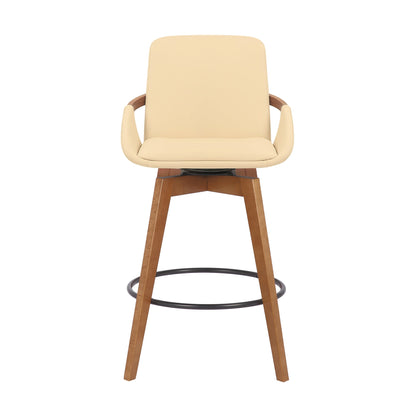 Baylor 26" Swivel Bar Stool Cream