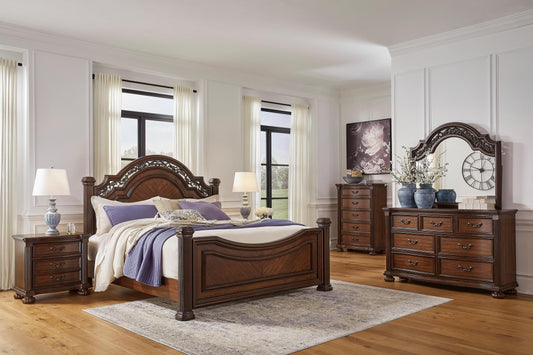 Lavinton Poster Bed - alternate view