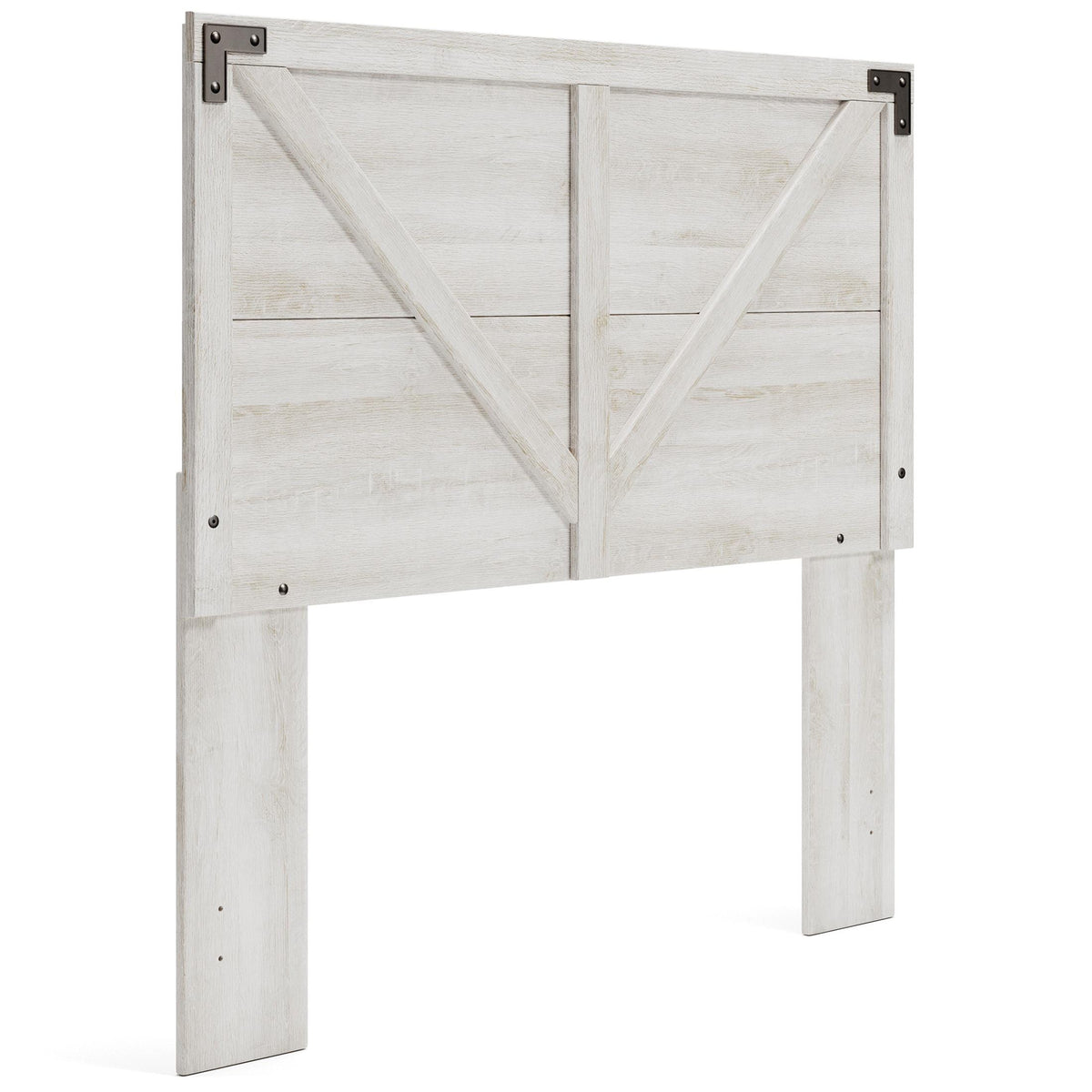 Shawburn Full Crossbuck Panel Headboard Whitewash