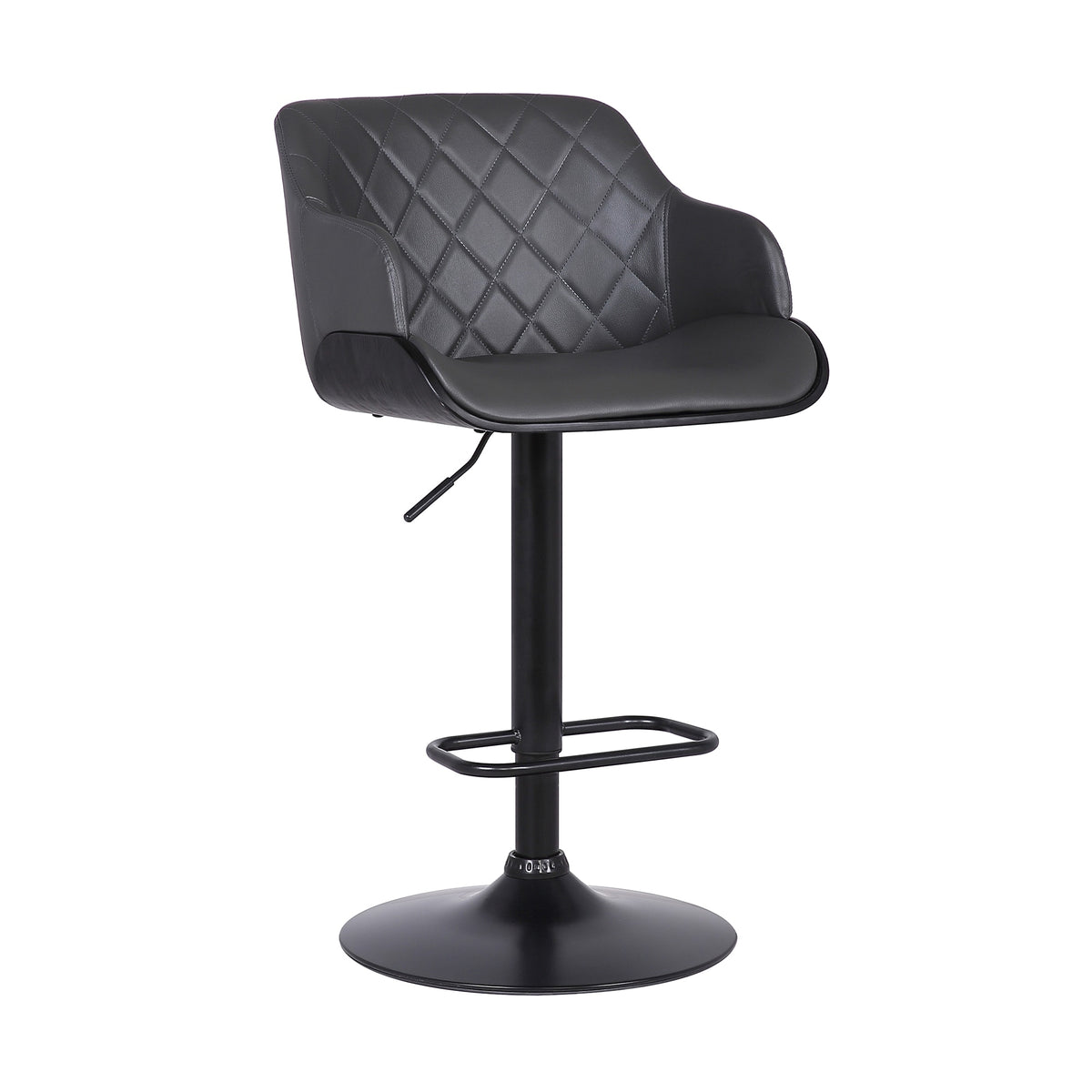 Toby Adjustable Height Swivel Bar Stool