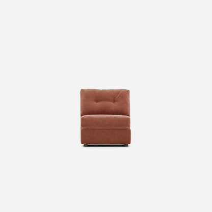 Modular One Armless Chair Cantaloupe